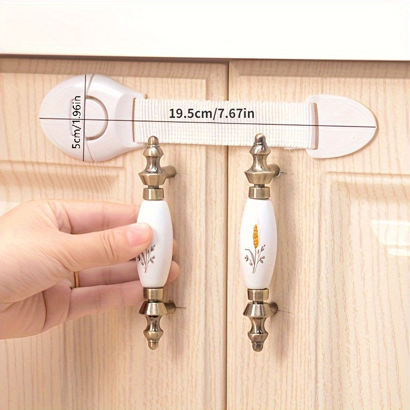 10pcs Kids Safety Cabinet Locks Baby Proof Security Protector