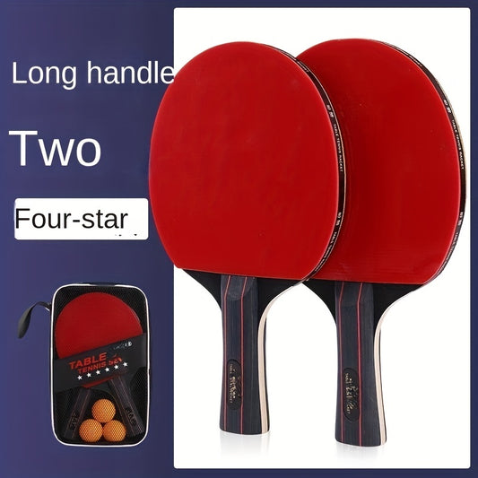 Beginner Table Tennis Paddle Set with 3 Balls