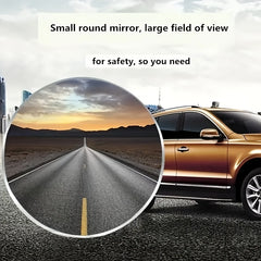Enhance Safety with 2pcs 360 Rotatable Car Blind Spot Mirrors