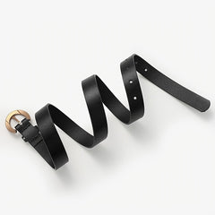 Women's Alloy Pin Buckle Shirt Dress Belt