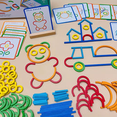 Creative Sticks for Toddlers Fine Motor Skills Recognition