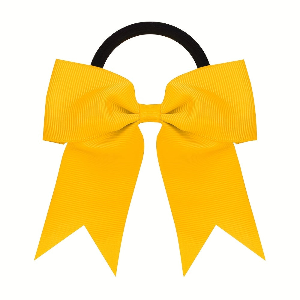 Y2K Girls Bowknot Hair Tie Elastic Hair Rope Women Hair Accessories