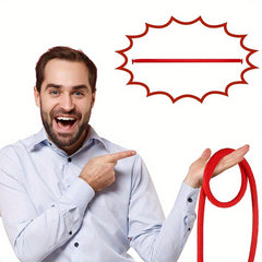 Flexible Illusion Rope Trick Magic Prop for Stage Close Up Visual Gags