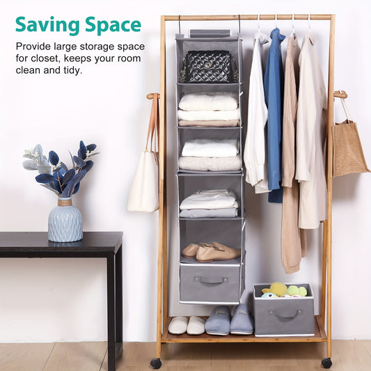 Maximize Closet Space Hanging Organizer
