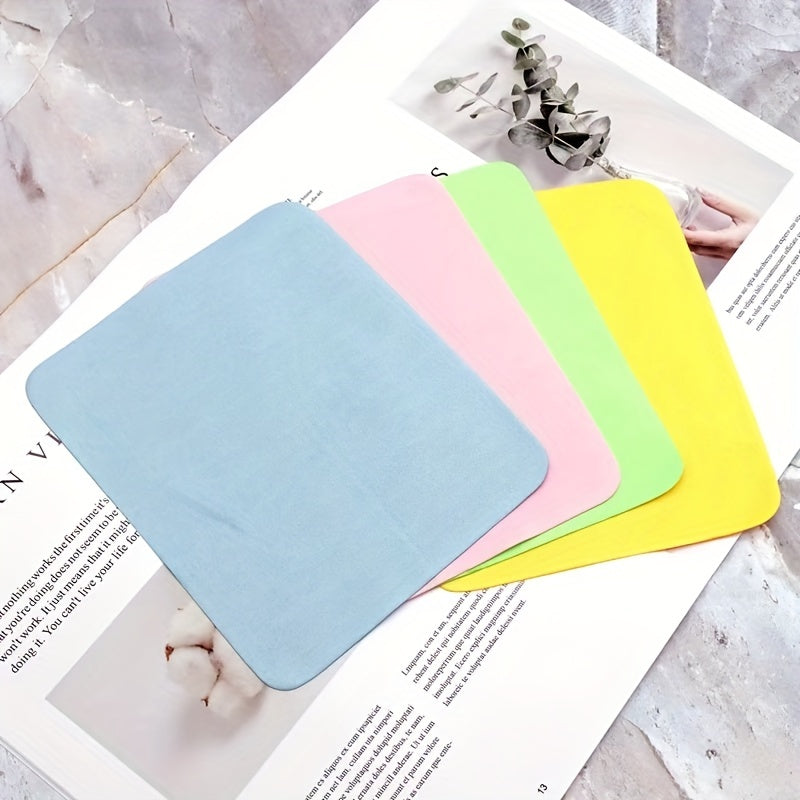 50pcs High Ultra-fine Fiber Cleaning Cloth for Glasses and Screens