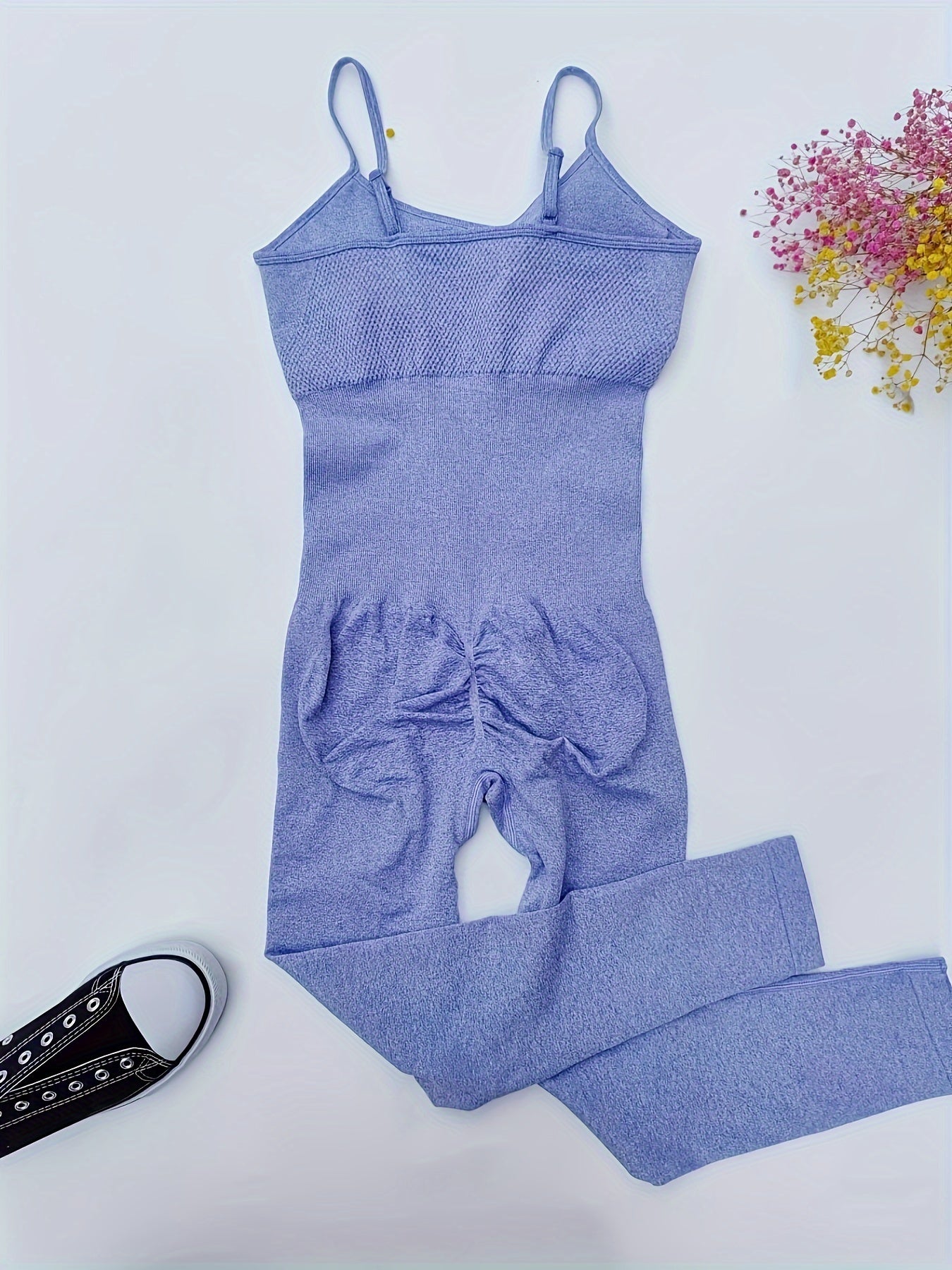 Seamless Stretch Sportswear Quick-dry Jumpsuit