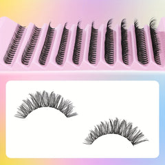 200 Pcs Lash Clusters DIY Individual Lashes Natural Look Wispy Eyelashes