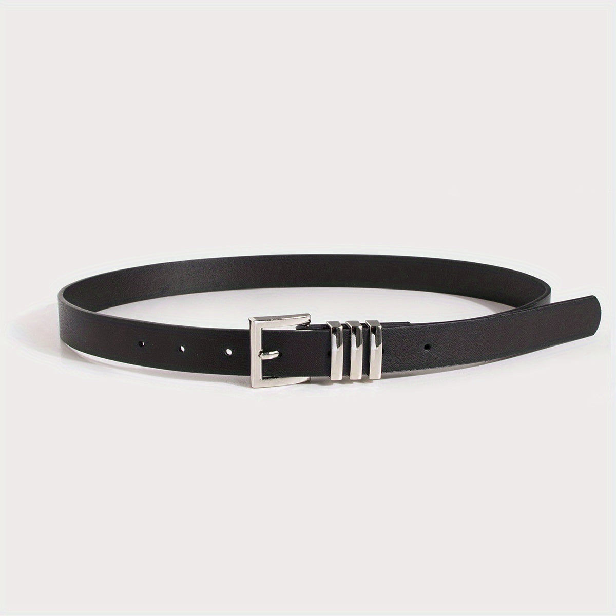 Square Buckle Classic PU Belt Casual Waistband Women Jeans Pants Dress Belts