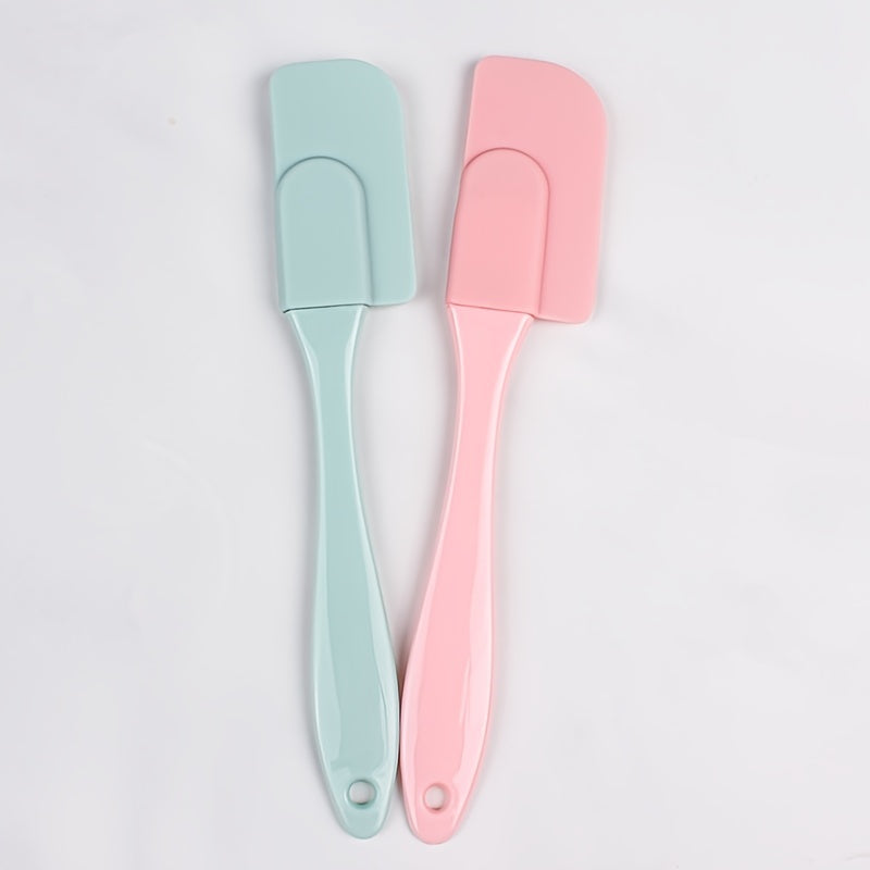 Set Of 3 High Temp Cake Cream Spatula Scraper & Brush
