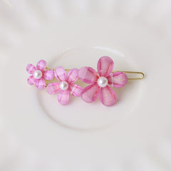 Flower Bobby Pin Back Head Clip Side Clip Bangs Clip Hair Accessories