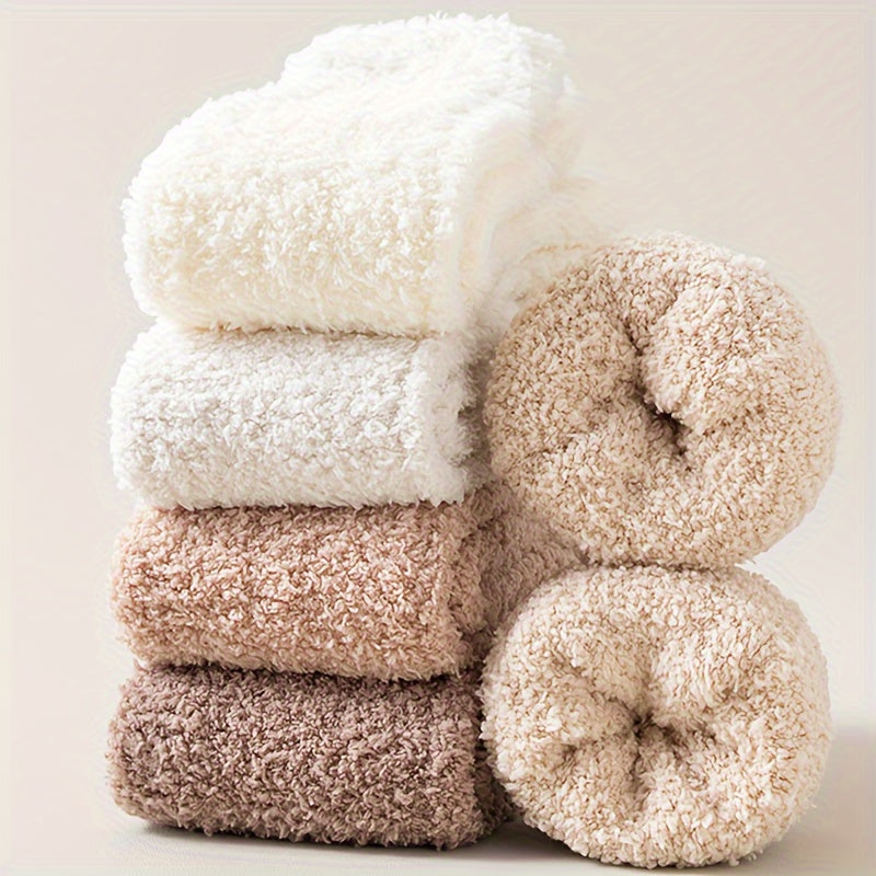 5 Pairs Teenager's Split Toe Tabi Socks Low Cut Five Toe Warm Plush