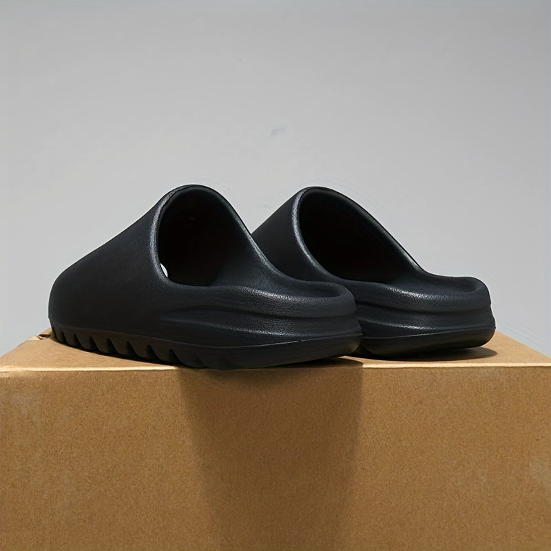 Men's Non Slip Slides Lightweight Open Toe Quick Dry Slippers