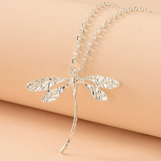 Dragonfly Necklace Natural Insect Pendant Gift For Girlfriend Mother