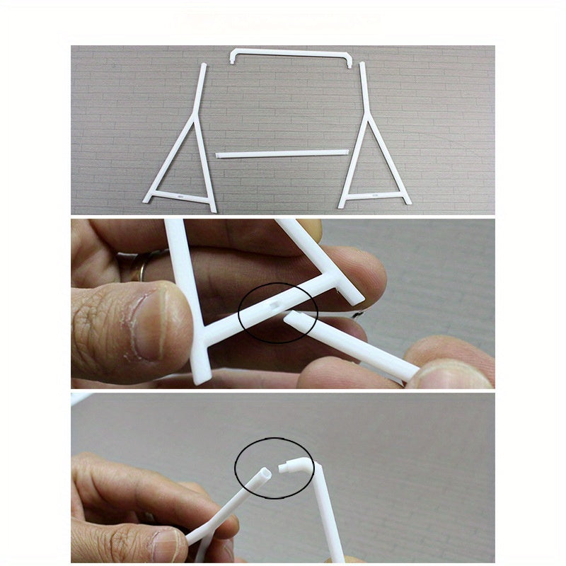 1:12 Scale Clothes Rack Model House Decor Shelf