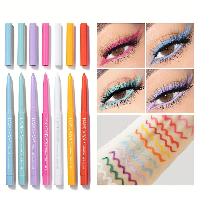 Pearly Glitter Metallic Liquid Eyeliner Pen, Waterproof & Smudge Proof