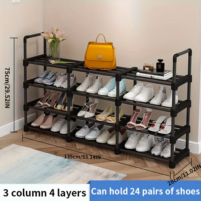 4 Layer Shoes Rack Storage Organizer Shelf Space Saving Shoes Shelf