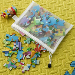Building Block Puzzle Toy Storage Bag Halloween Theme