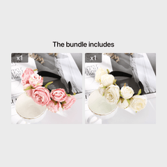 Rose Flower Crown Headband Party Hair Accessories