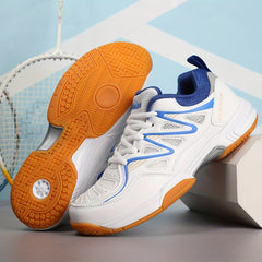 Unisex Tennis Shoes With Shock Absorption Breathable Running Sneakers