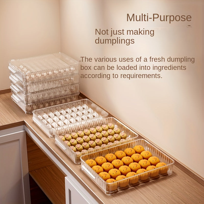 Food Draining Box Transparent Storage Case Thickened Fresh Keeping Box