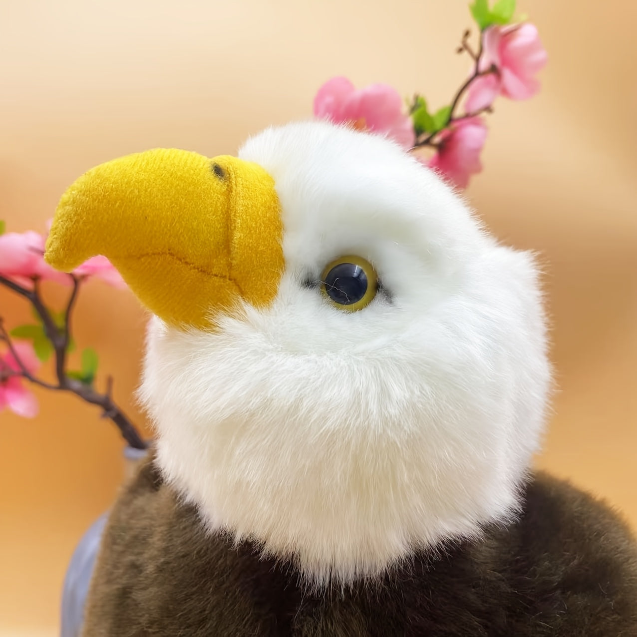 Bald Eagle Plush Toy for Display Cabinets