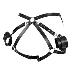 Punk Waist Harness Belt Leather Lingerie Leg Body Garter Gothic