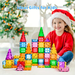 Magnetic Building Blocks 124pcs Learning Educational Toys