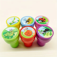 Cartoon Stamp Set for Interactive Stamping Game