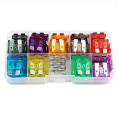 100pcs Car Fuse Assortment Set Auto Truck 2.5-35A With Box Clip