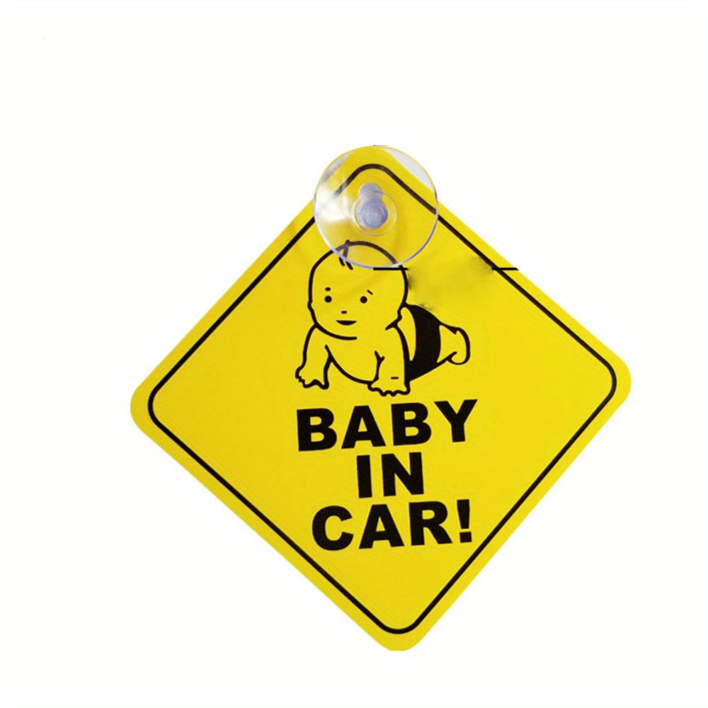 Baby On Board Car Sticker - Safety First!