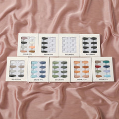 8pcs Candy Scarf Pin Plastic Safety Pins Set Brooch Shawl Clips Hijab