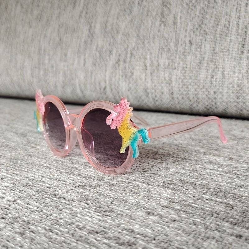 Unicorn Decor Sun Protection Sunglasses Travel Party Gift