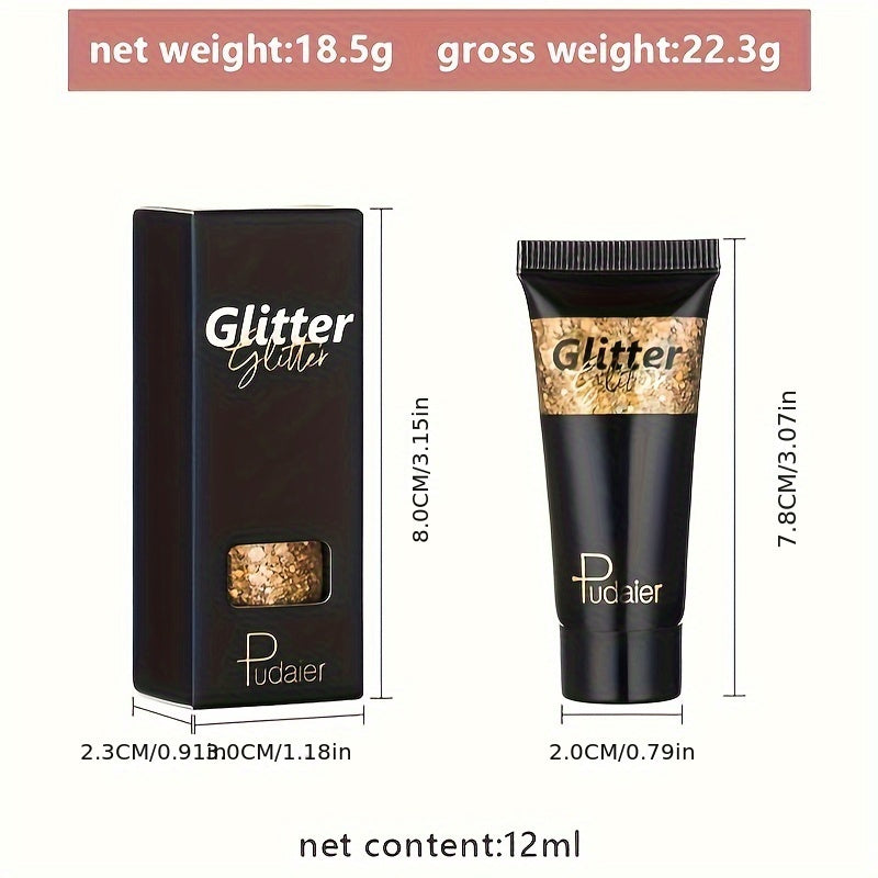 Mermaid Sequins Glitter Gel for Halloween Makeup