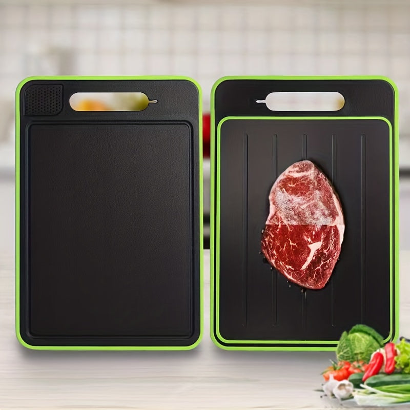 4in1 Chopping Board Double-Sided Cutting Board Defrosting Function