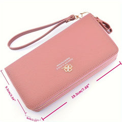 Stylish Womens Large Capacity Clutch Wallet & Wristlet