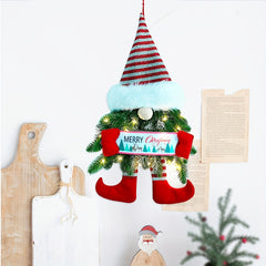 Christmas No Face Doll Door Hanging Decoration