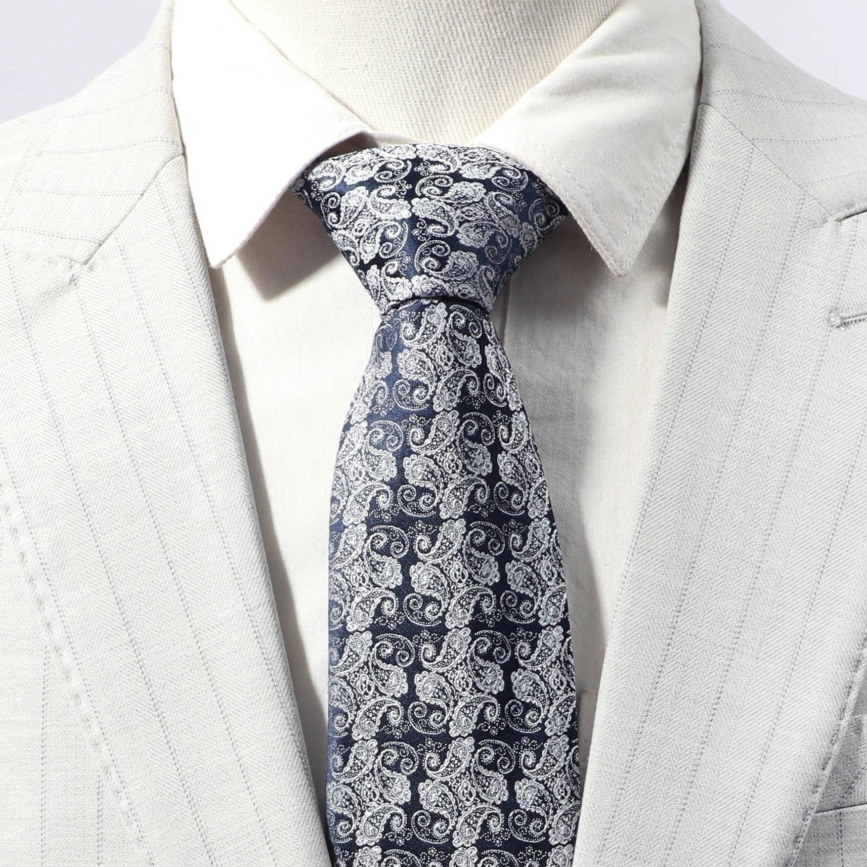 Men's Paisley Necktie Thickened Business Wedding Party Necktie