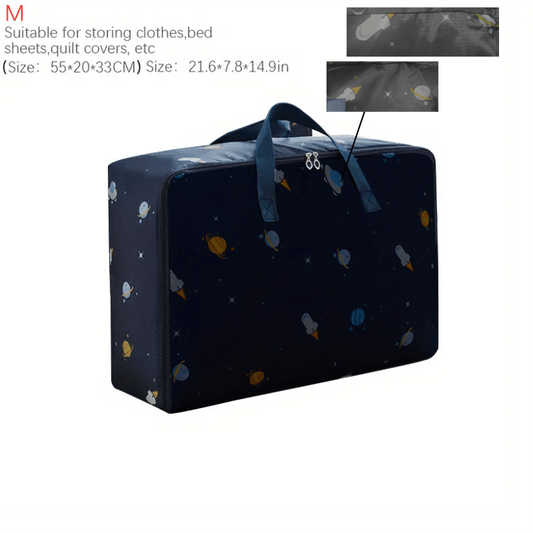 Large Capacity Quilt Storage Bag Foldable Clothes Packing Cube Organizer