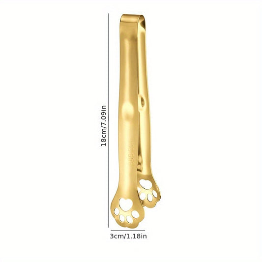 Animal Paw Stainless Steel Food Tongs Cooking Clip for BBQ Salad Steak Bread