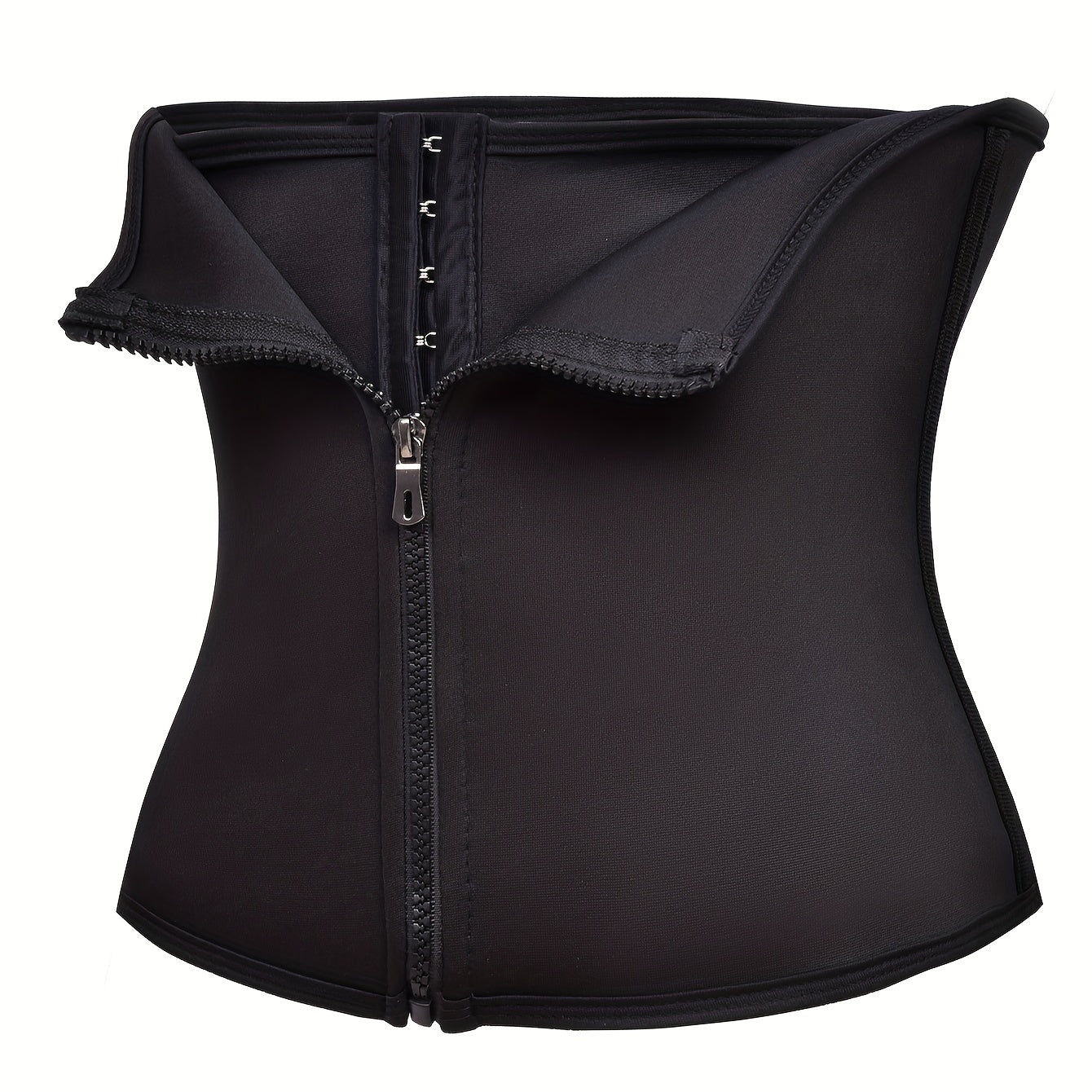 Waist Trainer Tummy Wrap Tummy Control Workout Zipper Slimmer