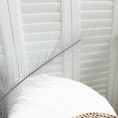 12pcs Boho Faux Pampas Grass Reed Branches for Home Decor and Weddings