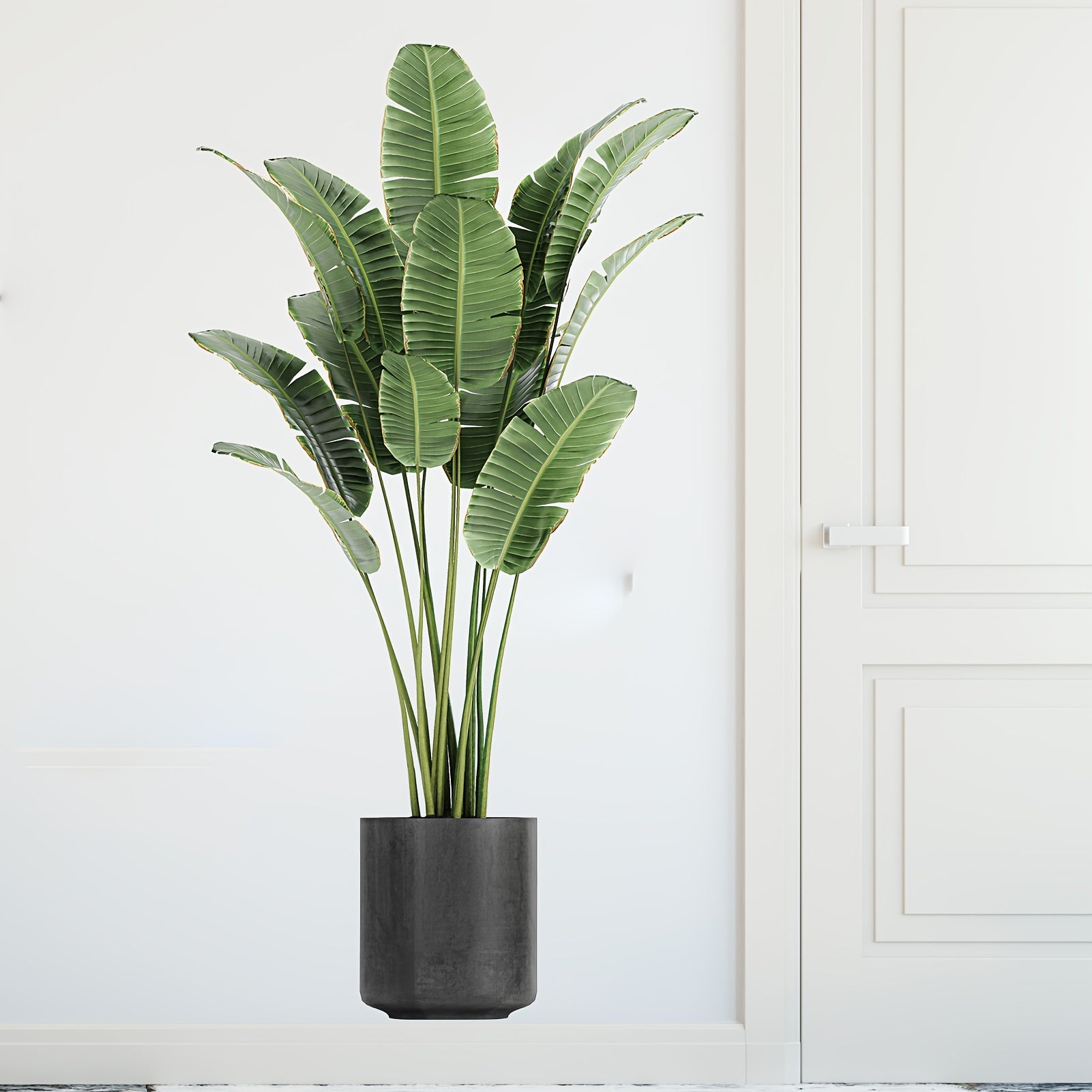 Tropical Green Plant Wall Decals - Removable Bonsai Decals