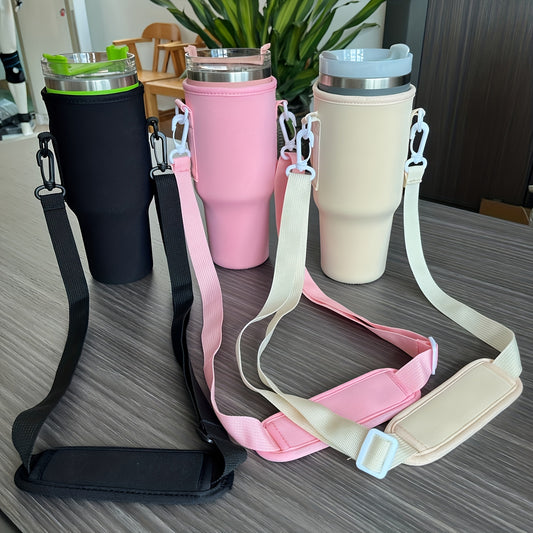 Insulated Cup Bag Shockproof Scratch Proof Water Resistant Fits 40oz Car Cups