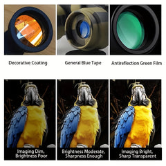 800x25 Powerful Binoculars Long Range Telescope HD Zoom Portable