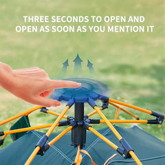 Durable Automatic Sunshade Tent for Outdoor Camping