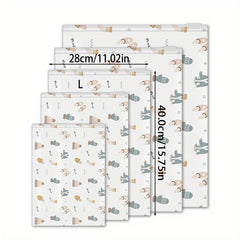 2pc Printed Travel Storage Bags Portable Organizer