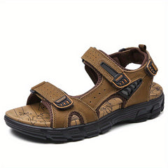 Men's Outdoor Casual Sandals with Hook and Loop Fastener