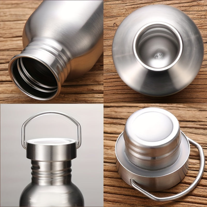 Stainless Steel Water Cup Portable Sports Bottle for Students Men & Women