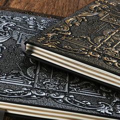 Tarot Retro Relief Notebook w/ 100 Sheets