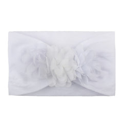 Baby Girls Nylon Three Flower Headband Hair Accessories